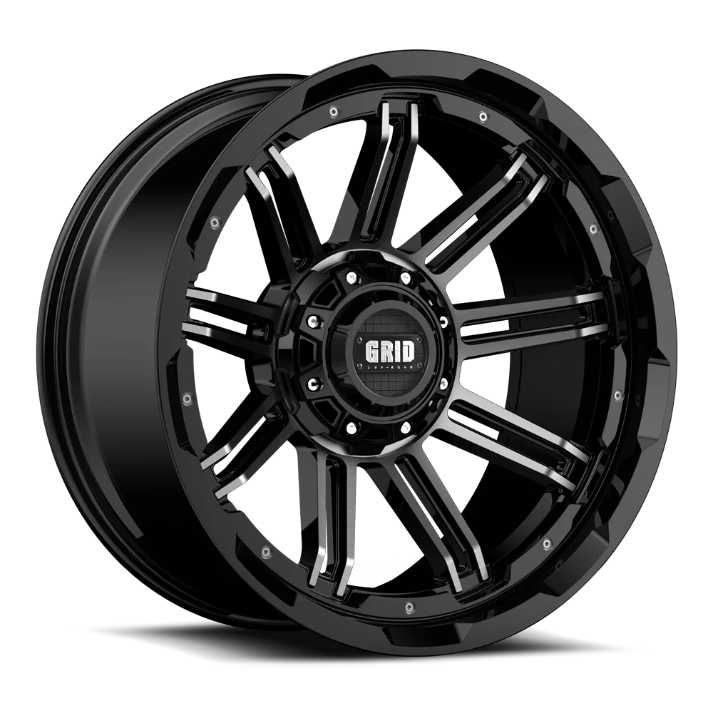 GD1820100052S287 – GRID WHEELS Wheel, 20 Inch Diameter x 10 Inch Width 5 x 127 Millimeter/ 5 x 5.00 Inch/ 5 x 139.7 M...